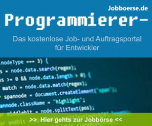 Jobbörse für Programmierer