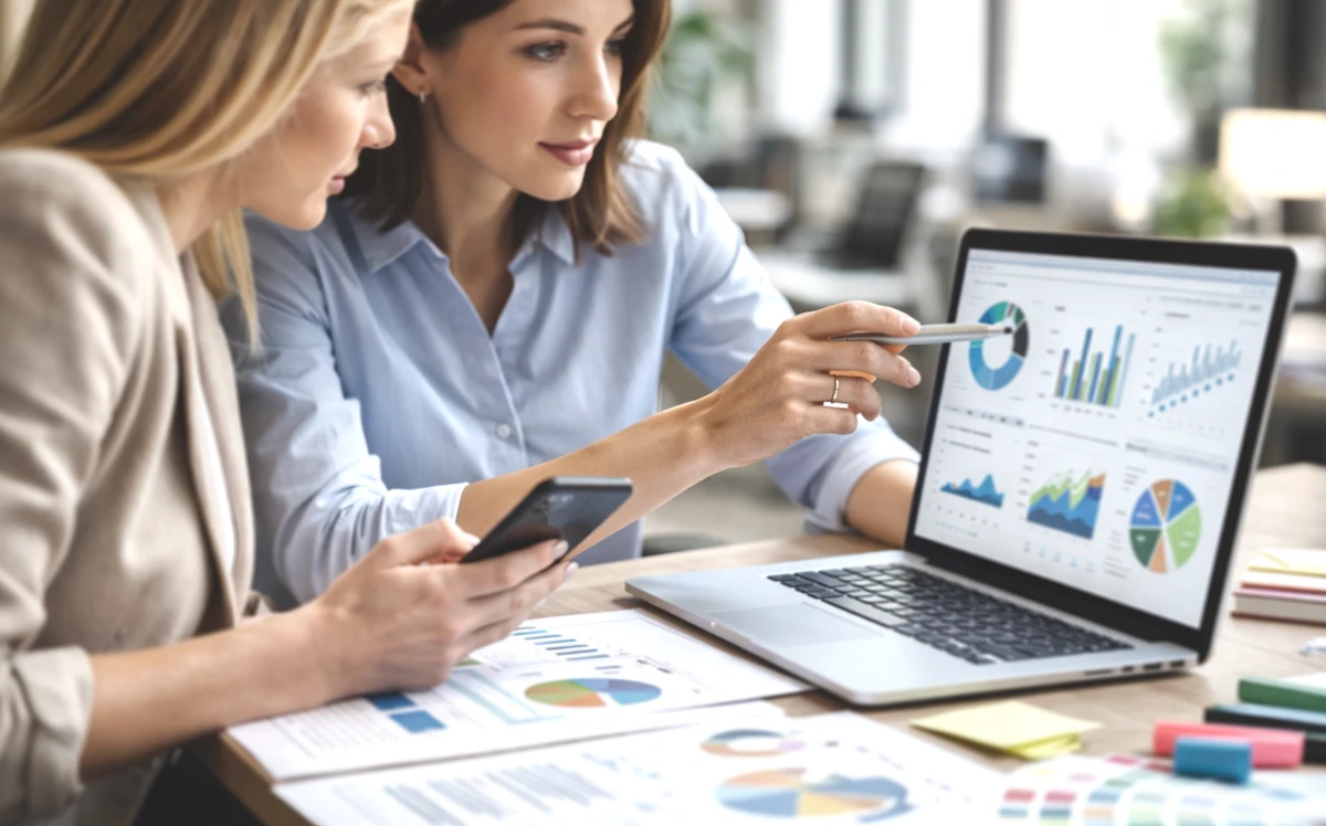 SEO-Managerin bei der Arbeit | Symbolfoto